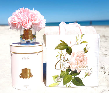 Tote Bag - Large - Flower & Gold (Carton of 10)
